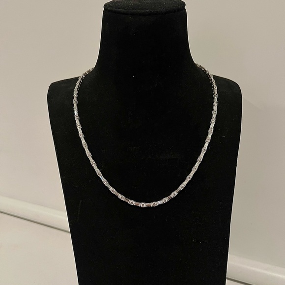 NEW Diamonique multi stones tennis necklace - Picture 4 of 5